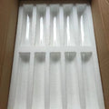 Set da 10 tubi di vetro trasparente 25 cm per porta candele matrimonio