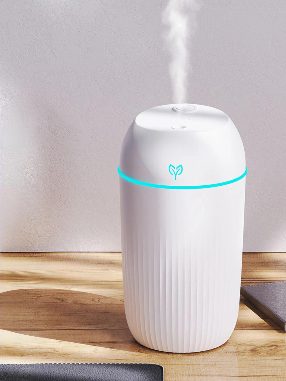 Umidificatore USB Portatile 420 ml con Diffusore di Oli Essenziali e Anioni