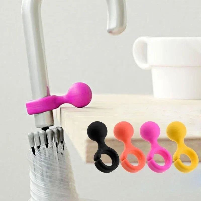 Set da 3 supporti a anello per ombrelli – Design colorato e compatto