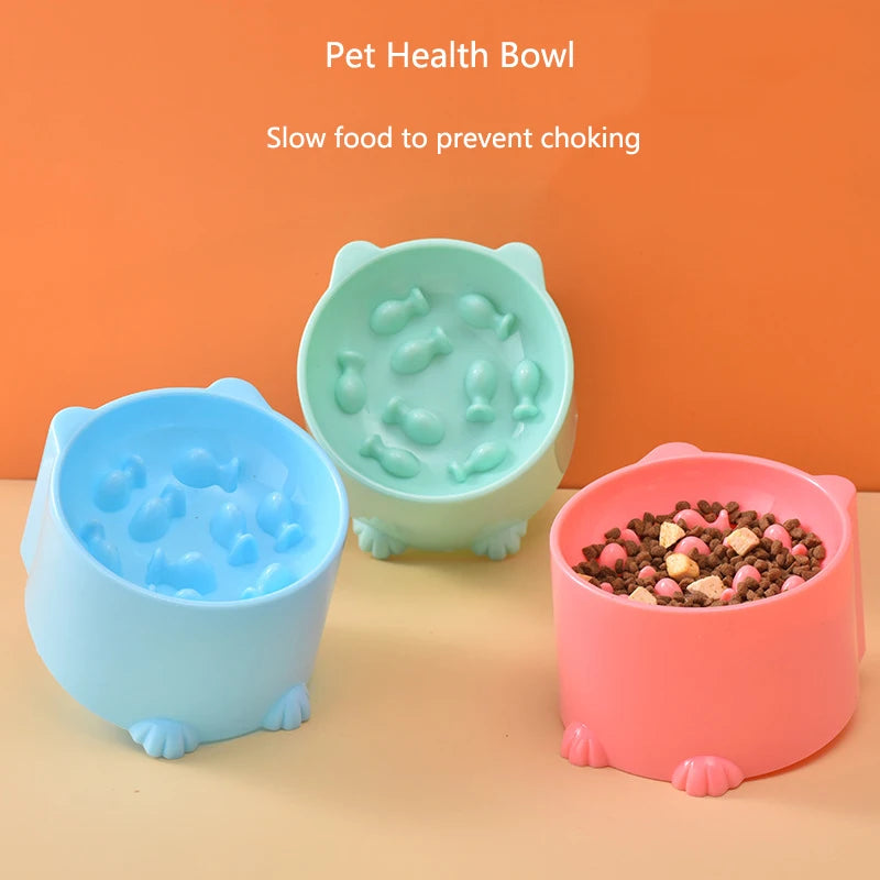 Ciotola Slow Food per Gatto e Cane – Antisoffocamento e Protezione Collo