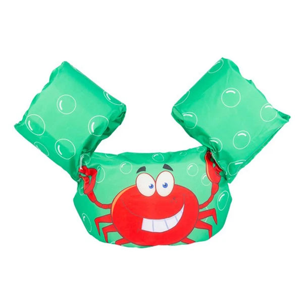 Gilet de natation pour enfants avec brassards intégrés – Aide à la natation 2-6…