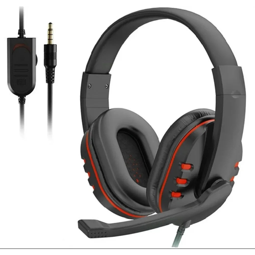 Cuffie Gaming Cablate 3.5 mm con Microfono e Riduzione Rumore
