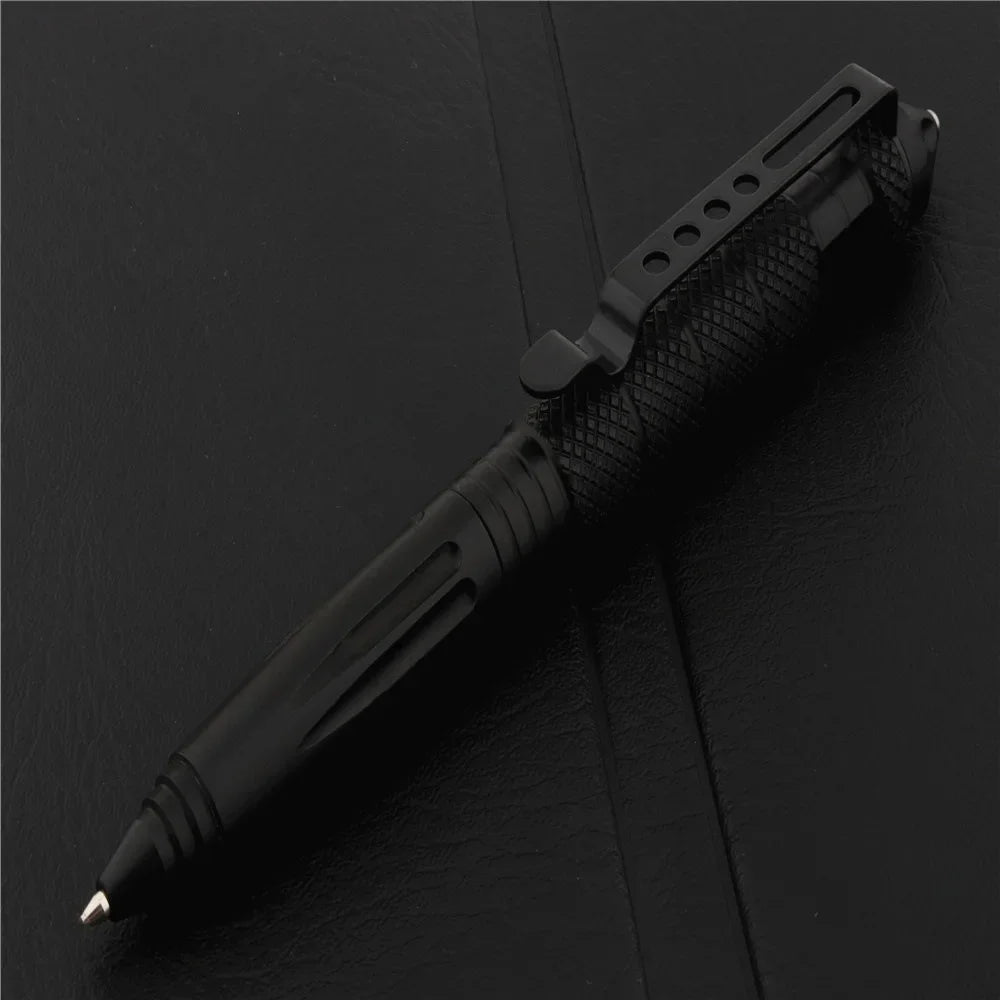 Penna tattica in alluminio antiscivolo con punta da 0,5 mm – Multiuso per…