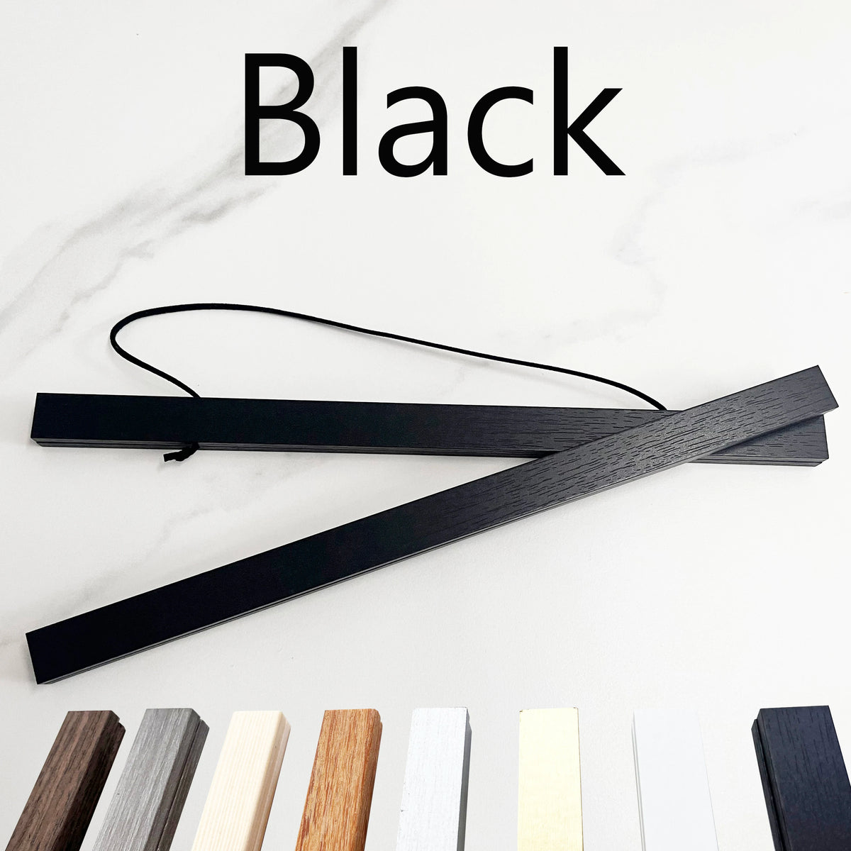 Cornice foto in legno 8 colori – Stile rustico, supporto magnetico, 21‑50 cm
