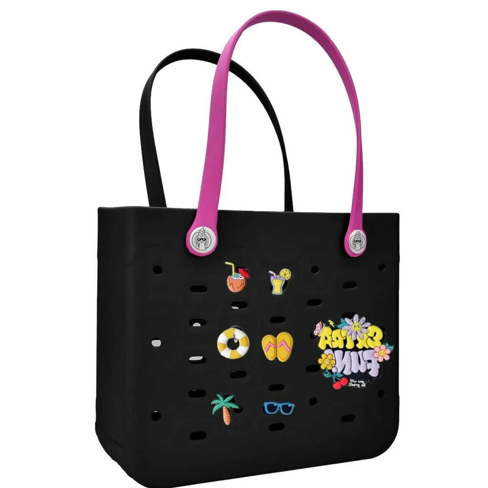 Borsa Mare EVA Impermeabile Tote Capiente Vacanze Picnic Shopping