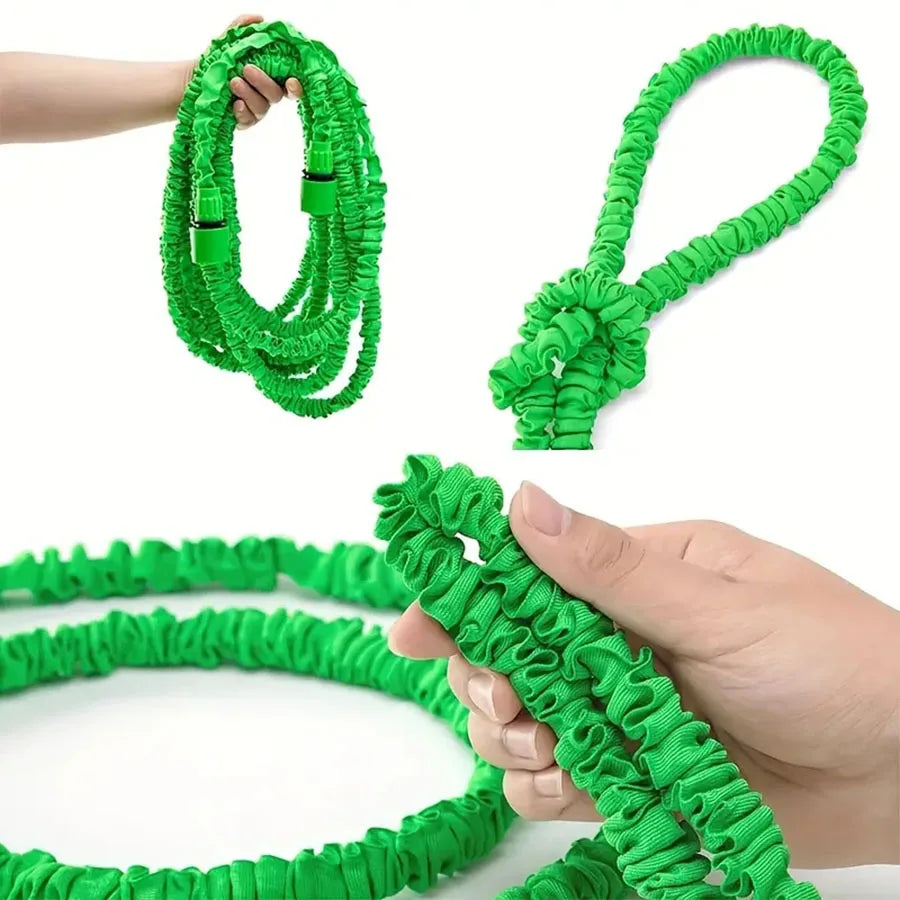 Tubo da Giardino Retrattile 25‑200 ft – Multiuso, Alta Pressione, Anti‑Abrasioni