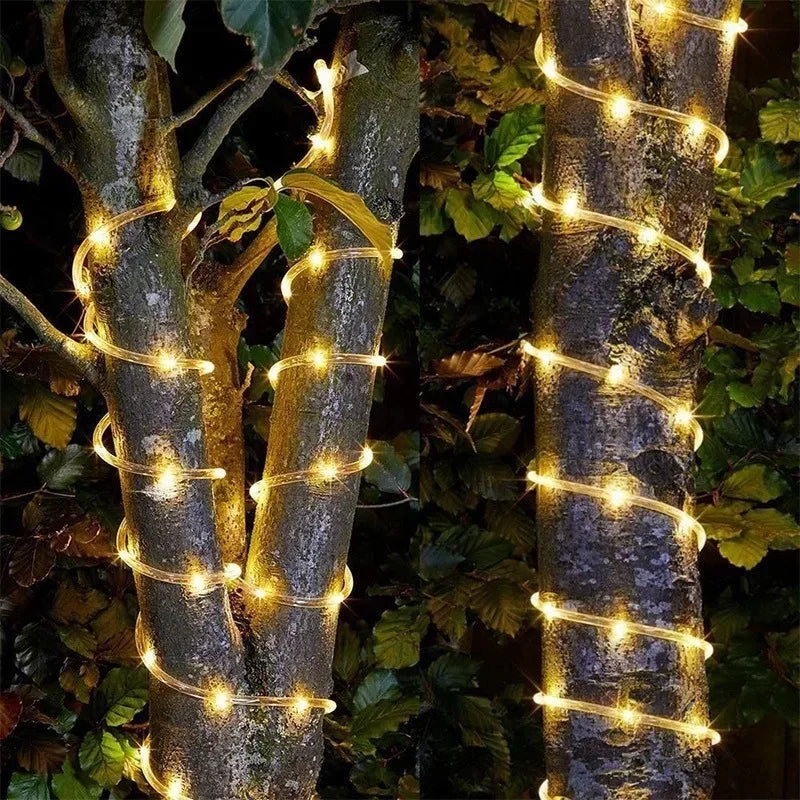 Luci a LED solari da esterno, catena luminosa impermeabile 5‑12 m