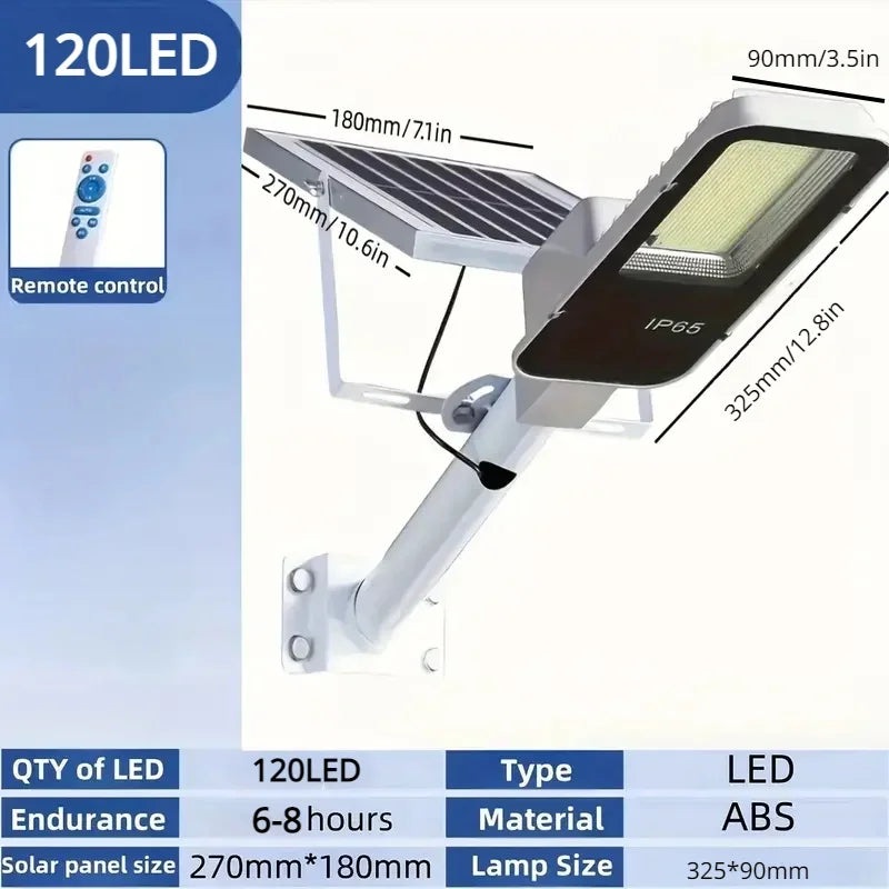 Lampada solare esterna 6500K IP65 impermeabile 4000/3000 mAh per garage e…