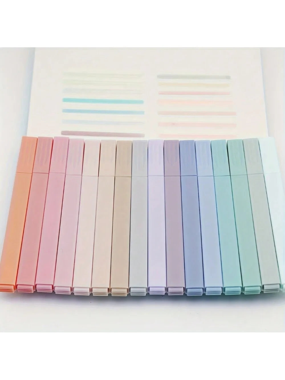 12/6/24 pastel highlighter set – ink‑free, smudge-proof for school & office – easter gift