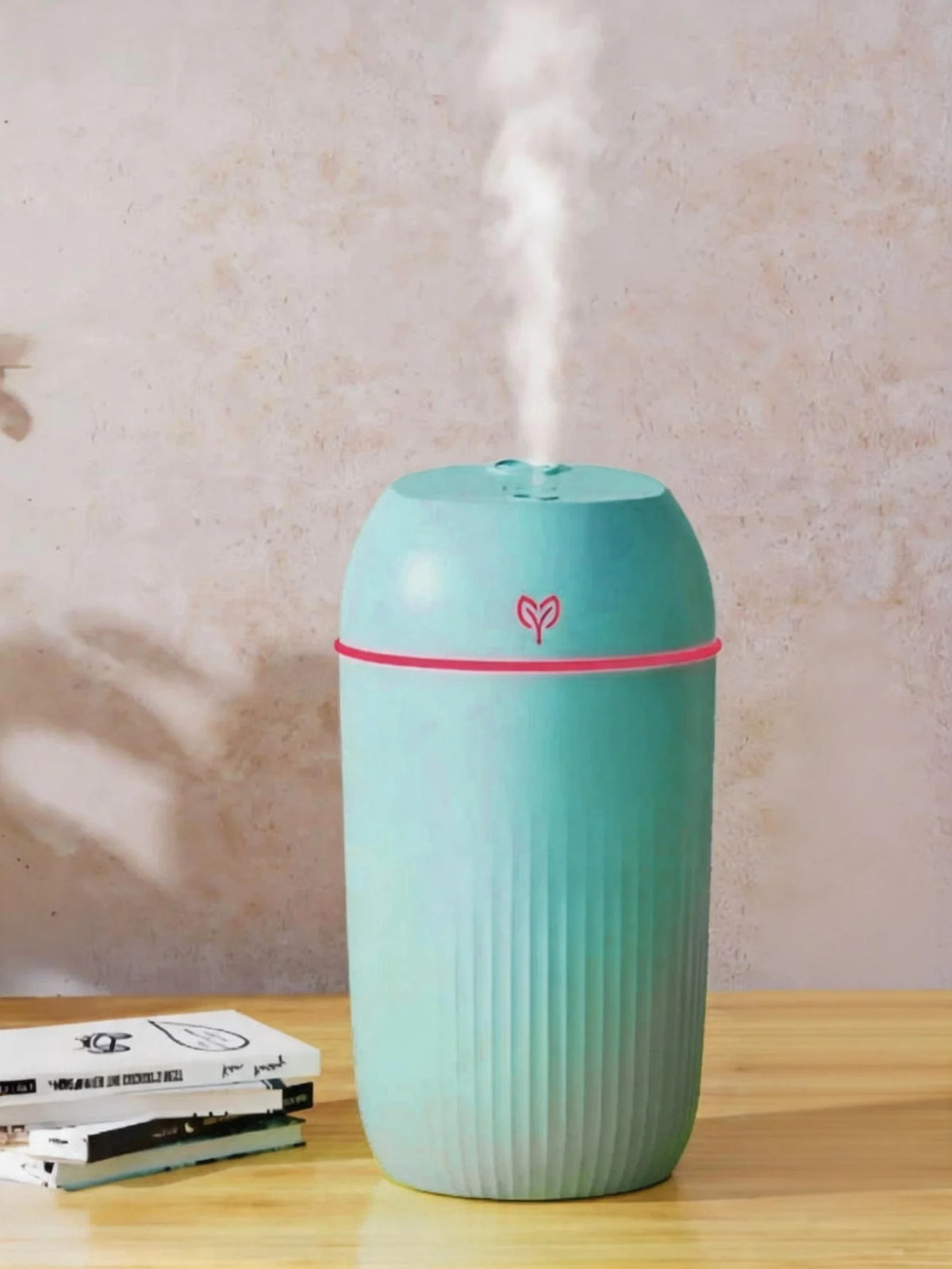Umidificatore USB Portatile 420 ml con Diffusore di Oli Essenziali e Anioni