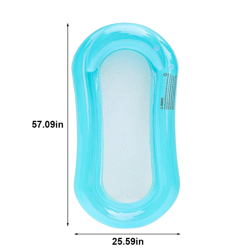 Amaca galleggiante gonfiabile per piscina e spiaggia – letto d’acqua…