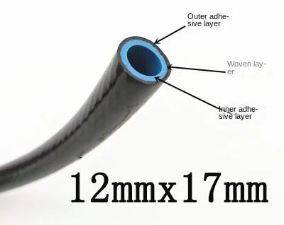 1M High Pressure Explosion-proof Trachea Resin 5-25mm Oil Pipe Hose High Pressure Fuel Pipe Figh Temperature Resistant Fuel Pipe