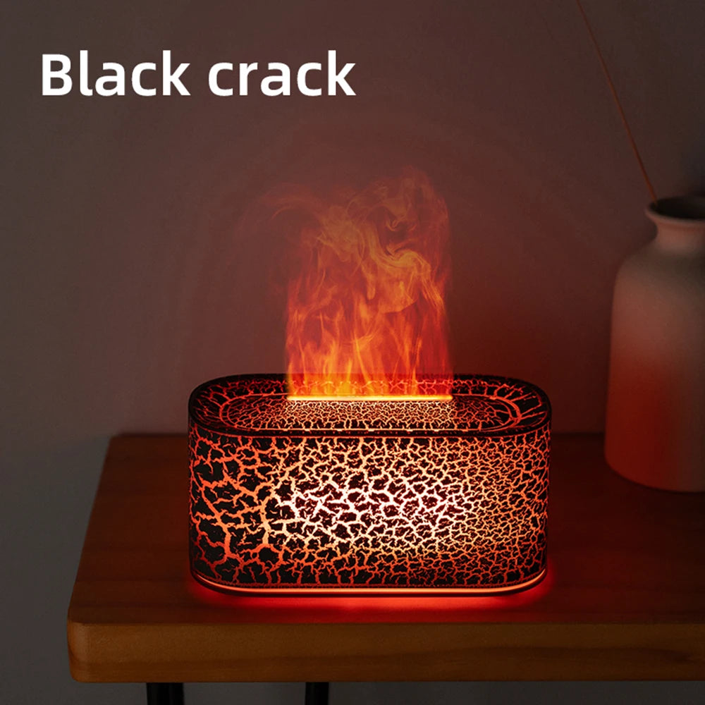 Diffusore a fuoco con vapore colorato - Umidificatore per aromaterapia