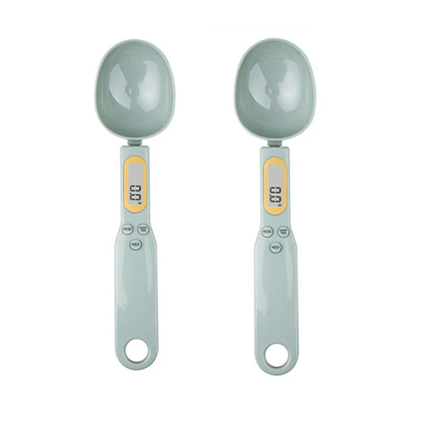 Bilancia Cucina Digitale Mini a Cucchiaio 0,1‑500 g con Display LCD