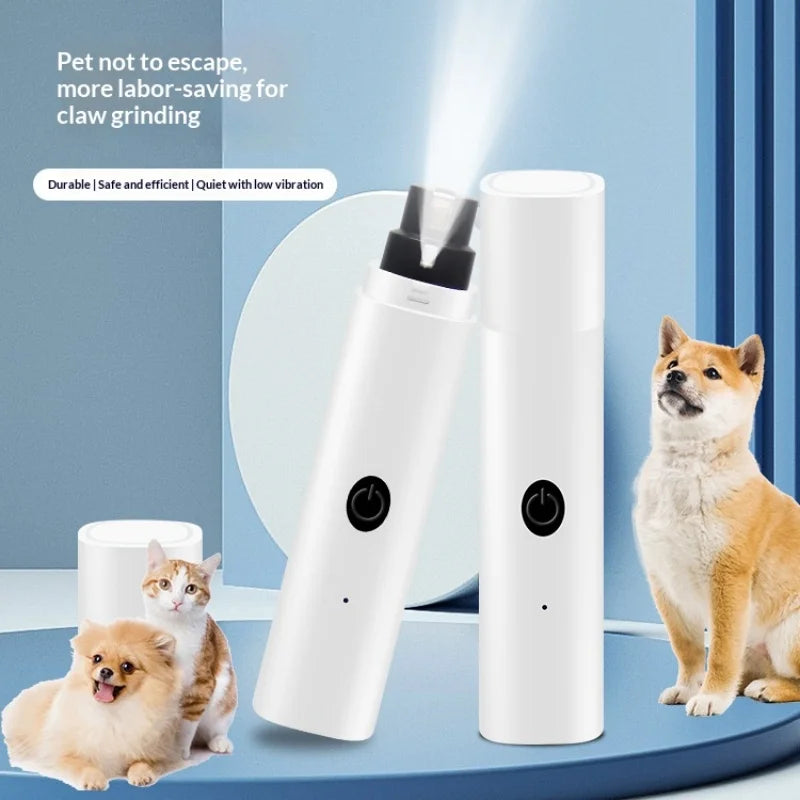 Elettrico Lime Unghie per Cani e Gatti, Troncatore Silenzioso con Luce LED e…