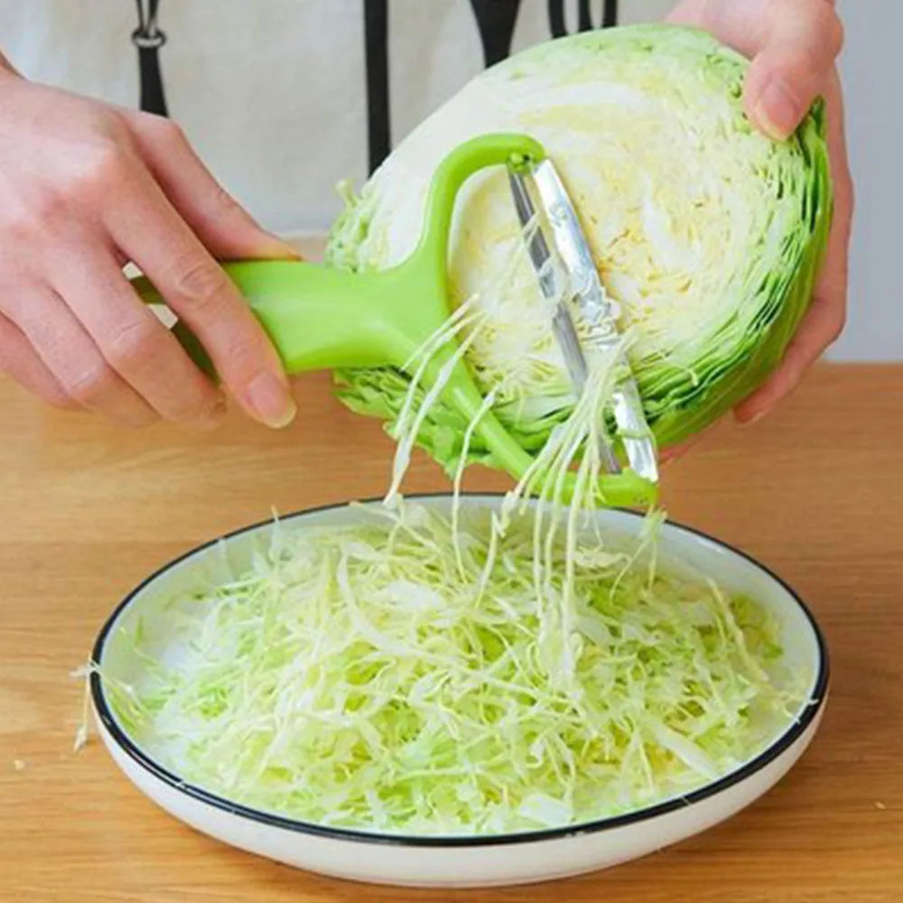 Sbucciatore acciaio inox per verdure e frutta – lama larga, manico antiscivolo