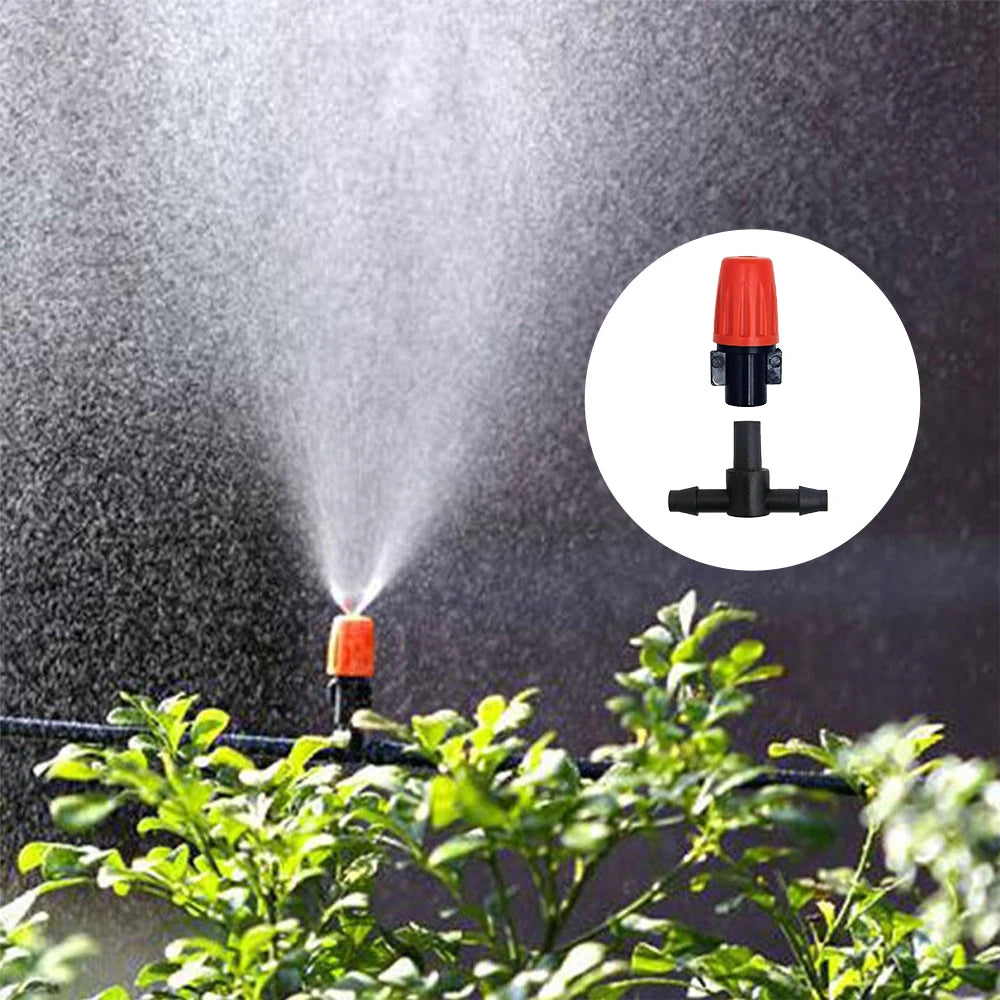 Kit Irrigazione Automatico a Nebulazione 5‑20 m con Tubi PE 4/7 mm