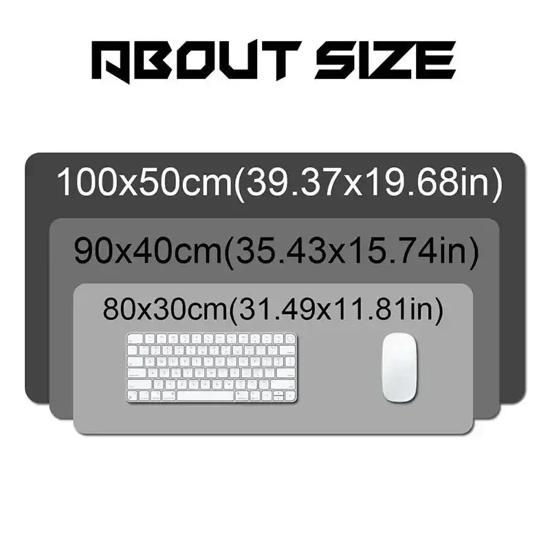 XXL Home HD Computer Desk Mats Mouse Pad Nekopara Mousepad Carpet Gamer Office Laptop Soft Mouse Mat Desktop Mouse Mats 90x40cm