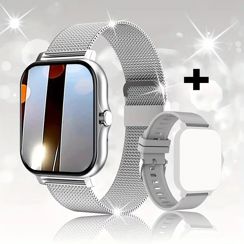 Smartwatch 2025 con touch full, chiamate Bluetooth e monitor fitness