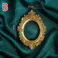 Golden Retro Photo Frame Nail Art Jewelry Decoration Home Decoration Photography Background Shooting Photo Props