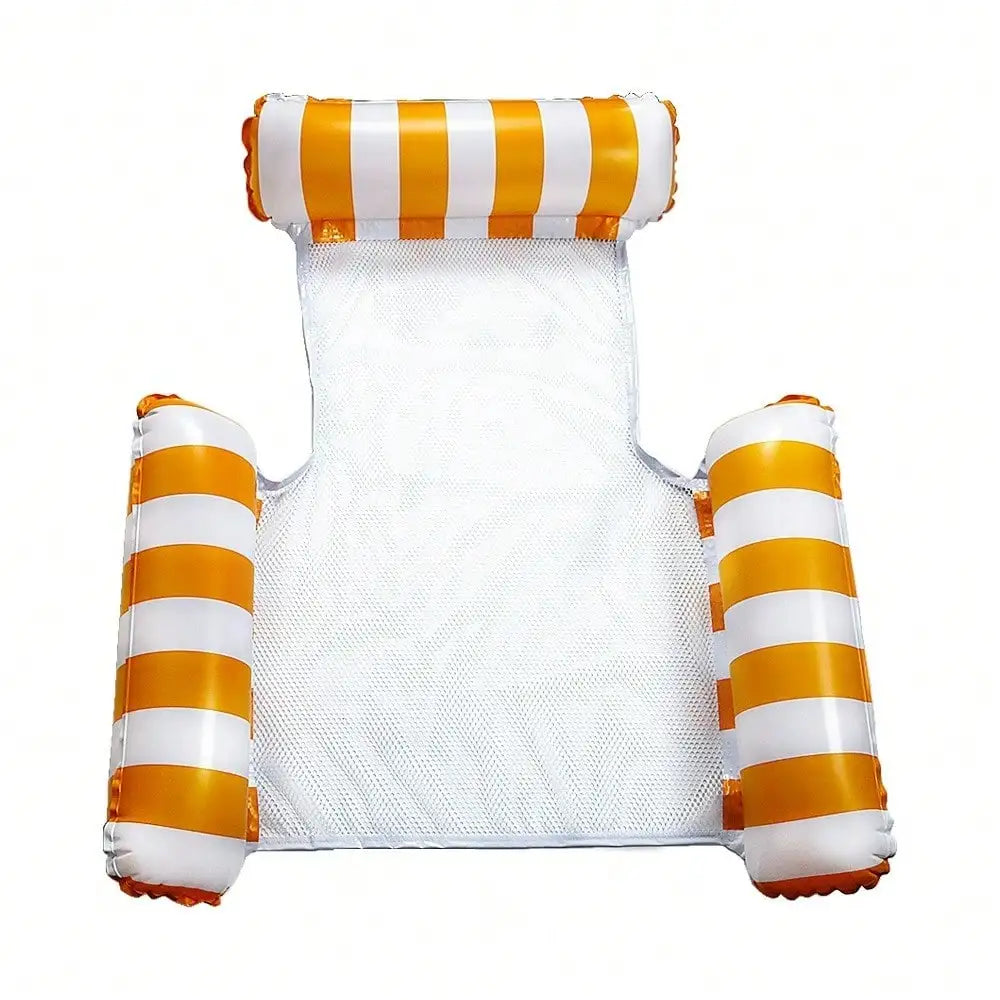 Hamac gonflable pliable en PVC pour piscine et mer – Matelas flottant d'été