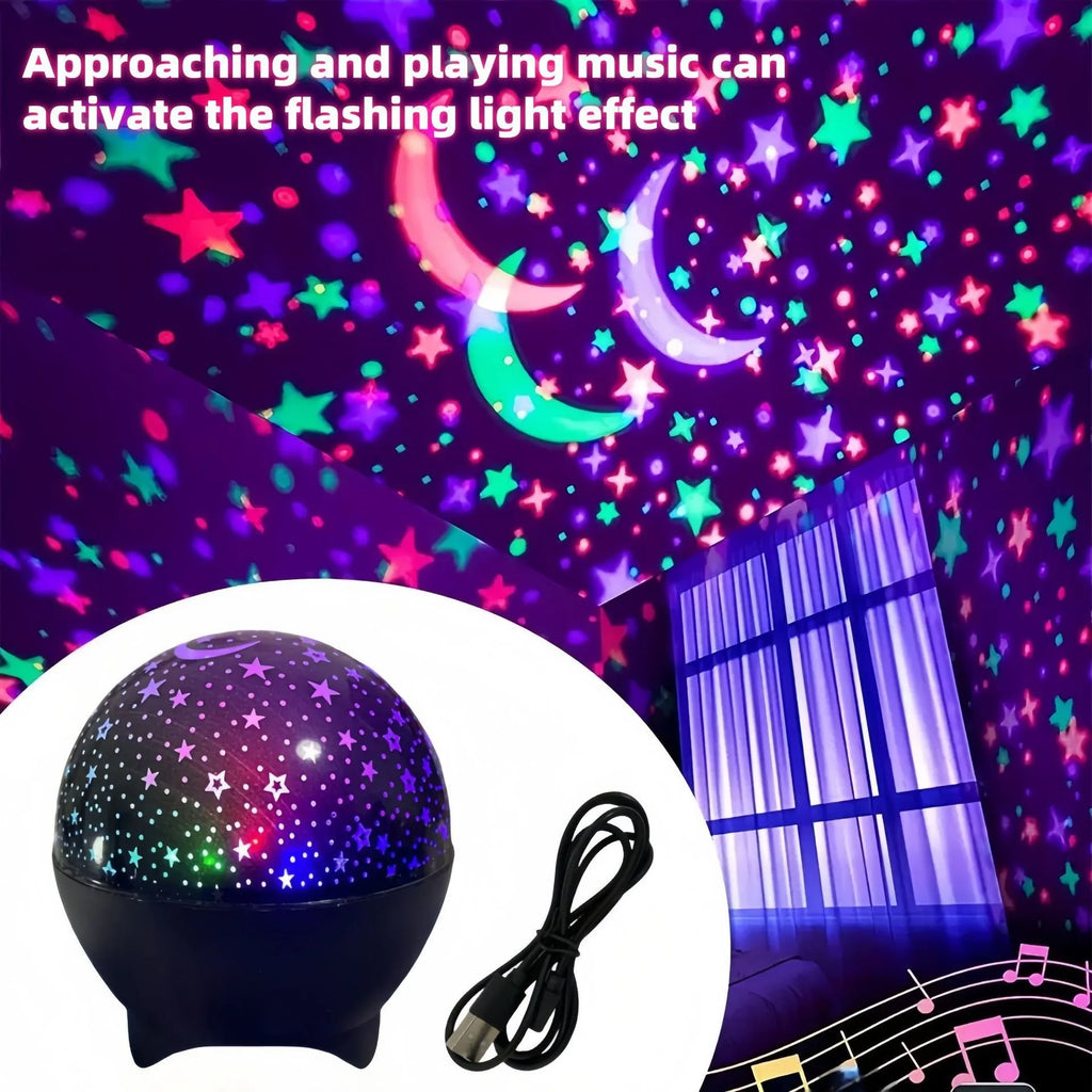 Lampada Proiettore LED RGB 5V USB – Luna Stellata e Galassia per Camera