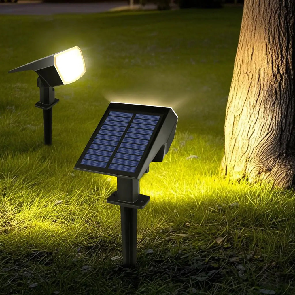 Lampada LED Solare da Giardino 1200 mAh, IP65, 3 Modalità