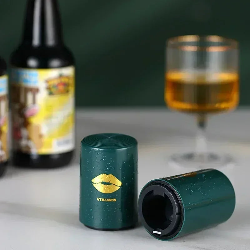 Apribottiglie Magnetico Automatico per Birra – Accessorio da Bar Portatile