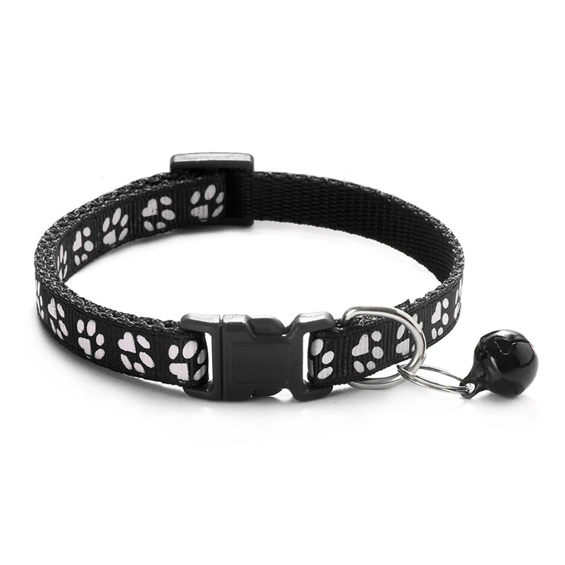 Collarlo per Gatti e Cani con Campanella, Multi-Colori, Corda