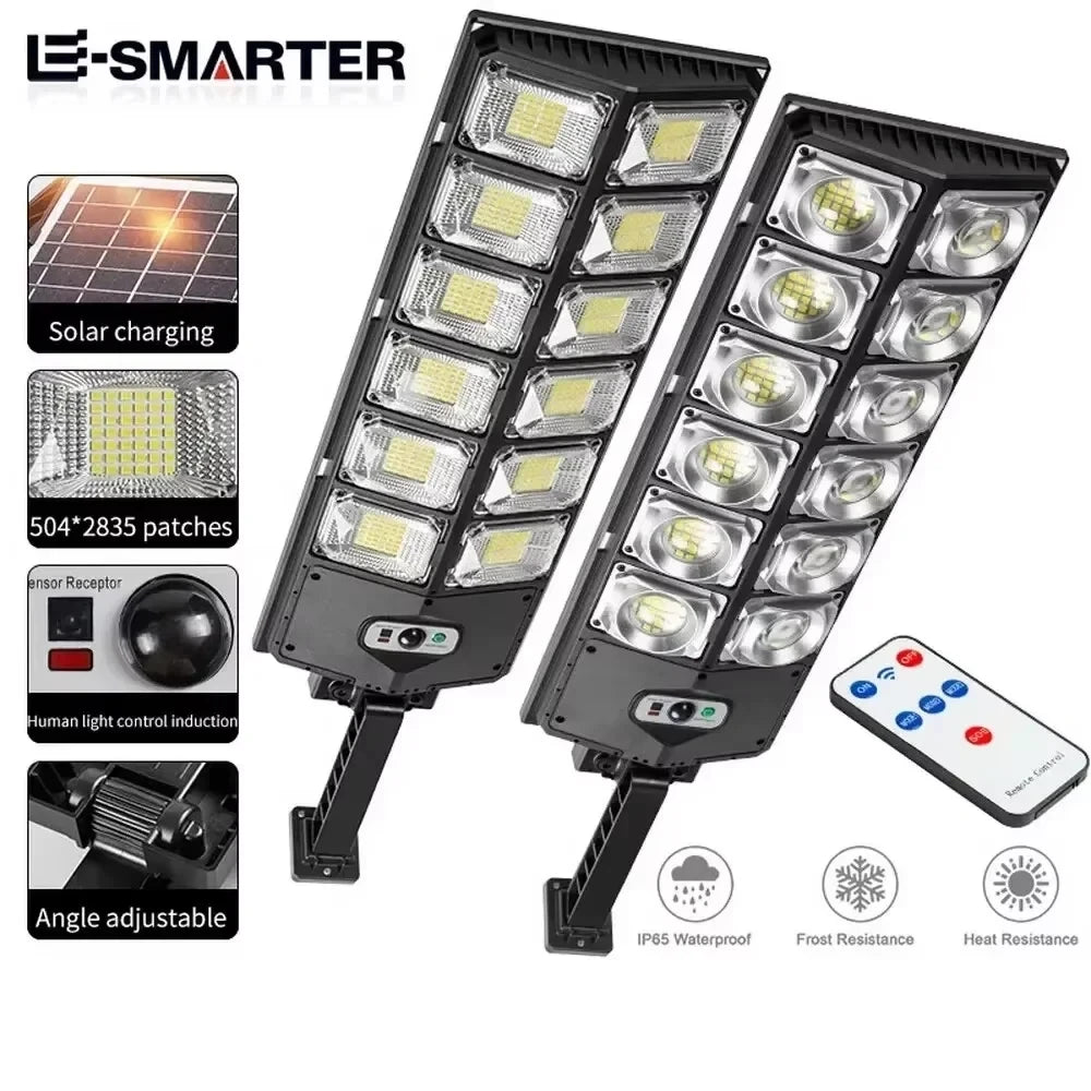 Lampada LED solare super bright per esterno con sensore di movimento IP68