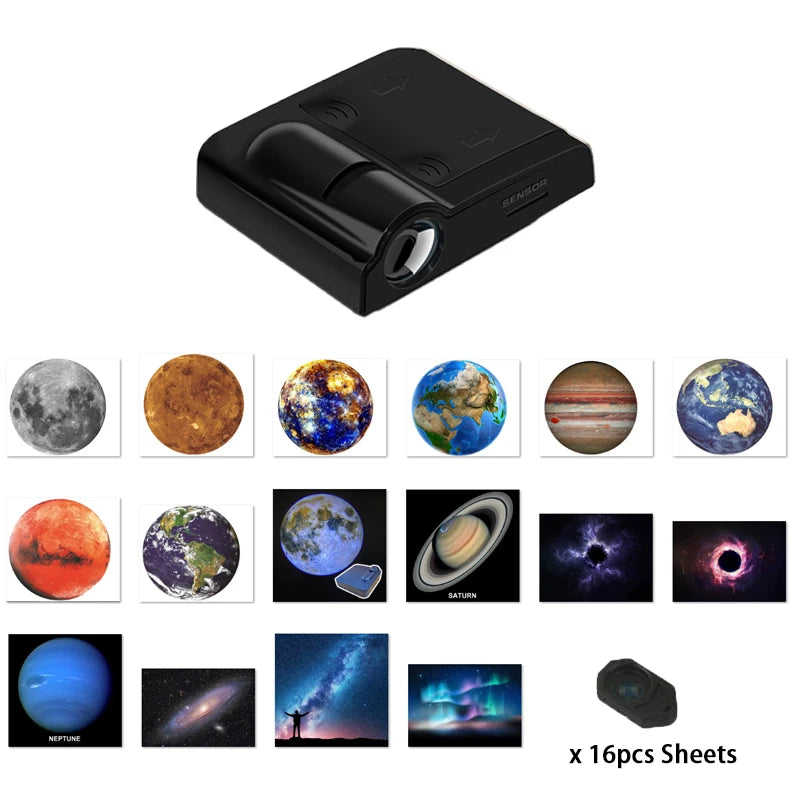 Proiettore Lampada Planetaria Sunset Galaxy Aurora Paesaggio