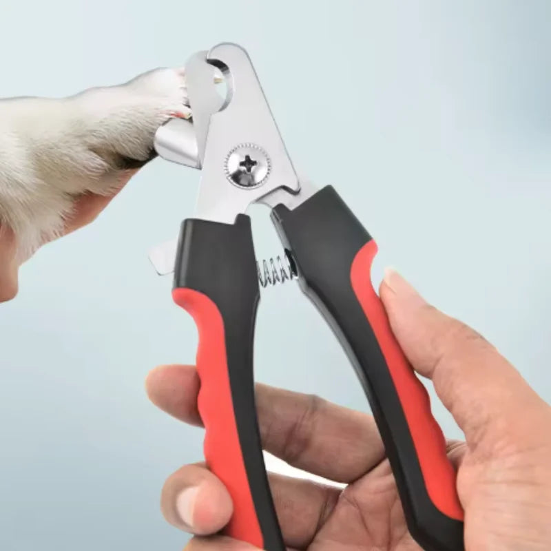 Forbici tagliaunghie professionali in acciaio inox per cani e gatti