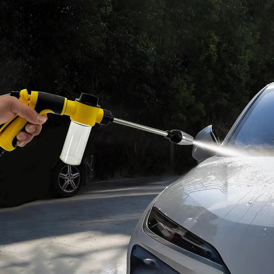 Tubo da giardino espandibile 2025 con 7 spruzzi e lavaggio auto ad pressione
