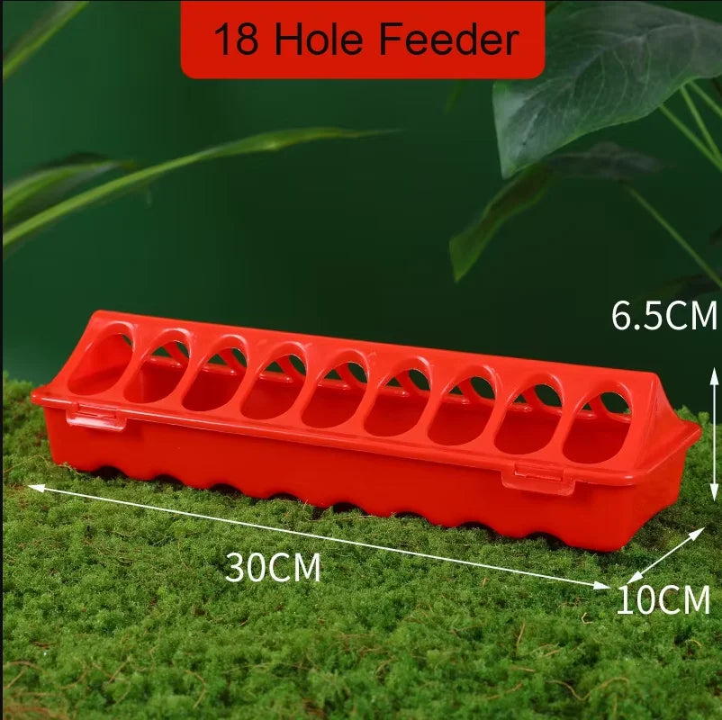Distributore automatico di cibo e acqua per polli – contenitore in plastica