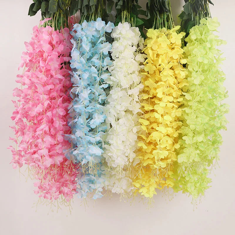 Ghirlanda Artificiale di Glicine 12 Pezzi - Decorazione per Matrimonio e…