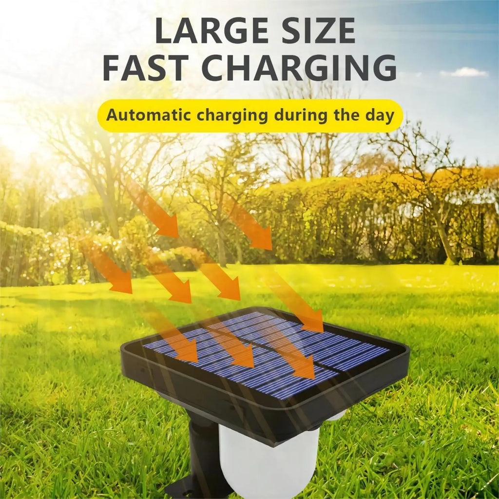 Lampada solare da parete con sensore di movimento, impermeabile IP65, LED