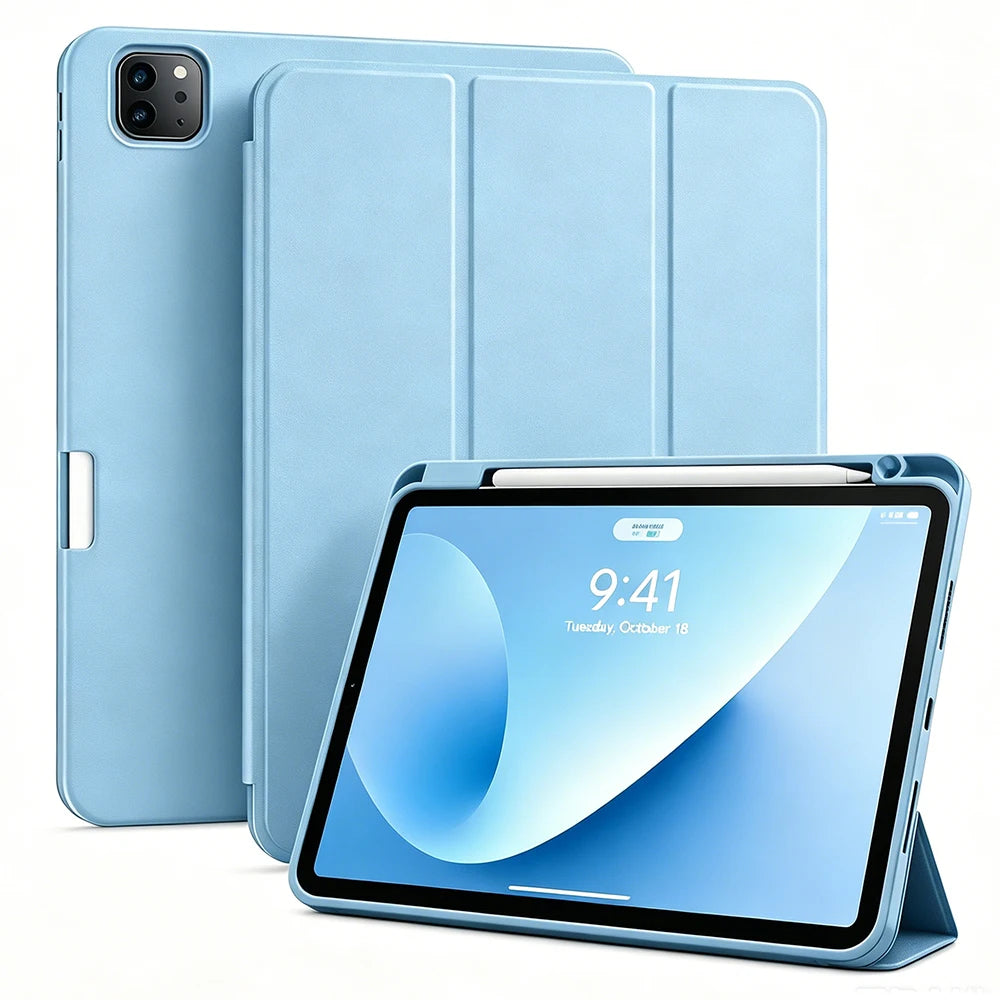 Cover Magnetica Flip per Apple iPad Air Pro 10.9 11 12.9 M2 M3 M4 M5