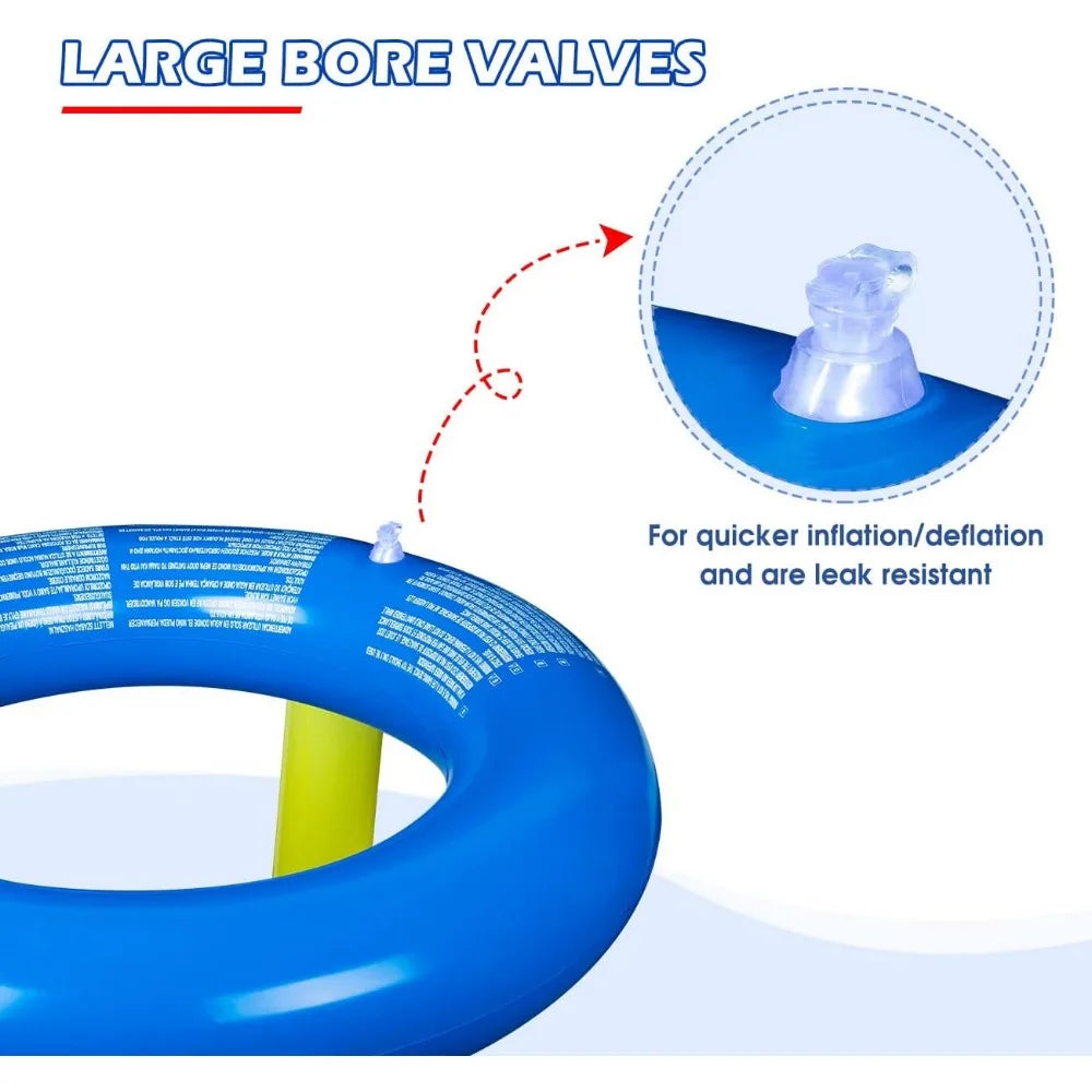 Canestro Gonfiabile da Piscina per Basket – Gioco d’Acqua per Famiglie