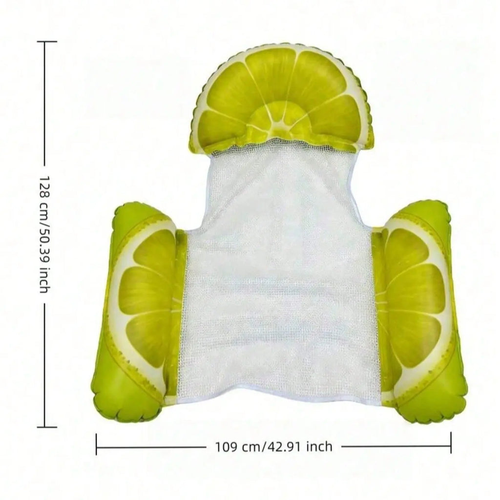 Hamac gonflable pliable en PVC pour piscine et mer – Matelas flottant d'été