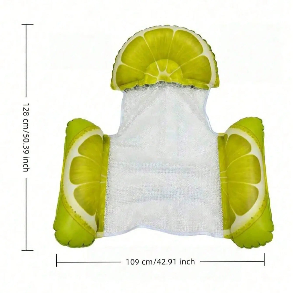Hamac gonflable pliable en PVC pour piscine et mer – Matelas flottant d'été