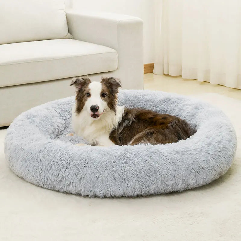 Cuccia morbida in peluche lungo per cani e gatti – Cuscino letto per animali