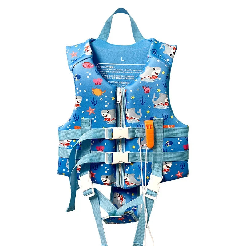 Outdoor Children's High Buoyancy Life Jacket Anti Drowning Summer Swimming Buoyancy Jacket Beginner Drifting Buoyancy Vest