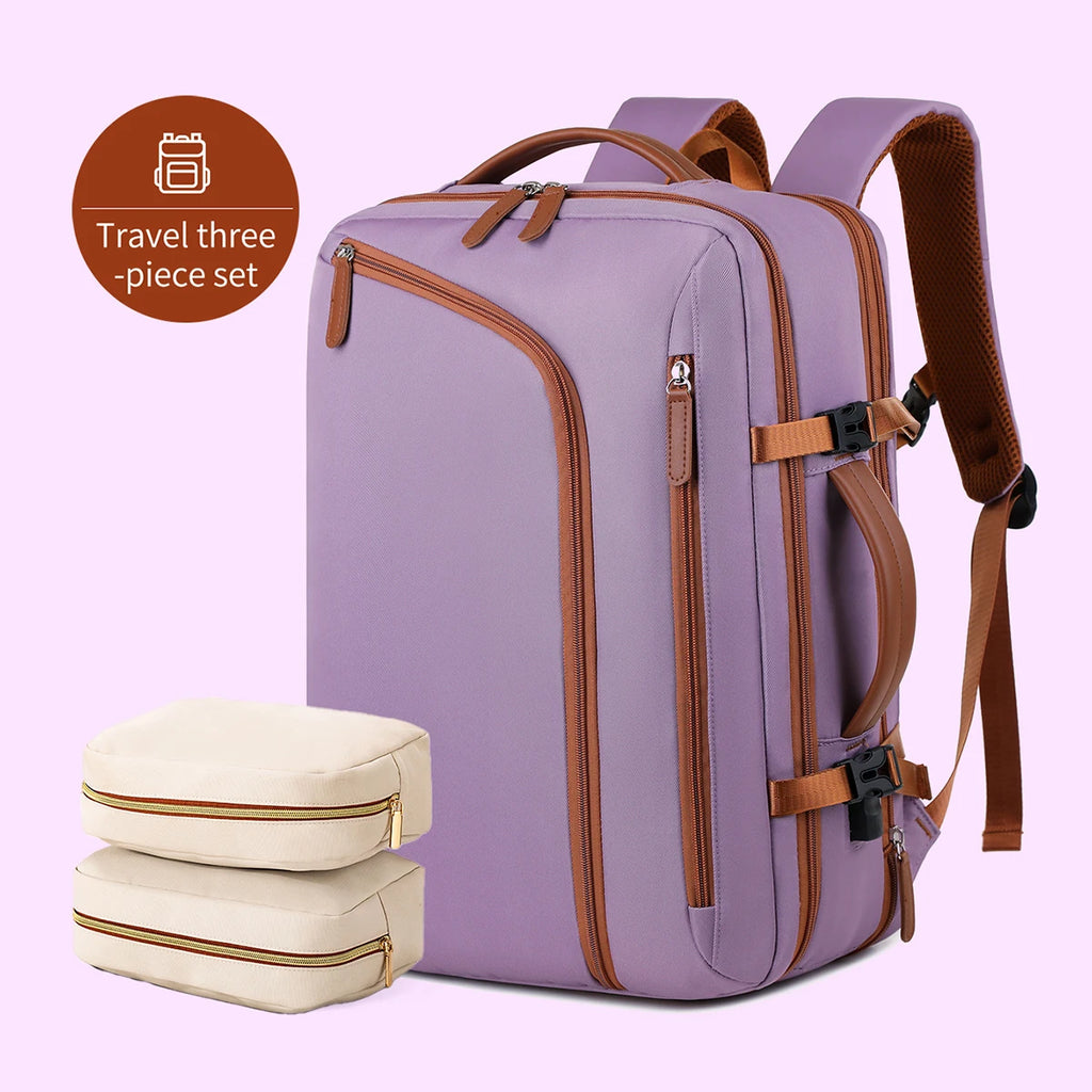 Sac à dos unisexe grande capacité pour ordinateur, voyage, école, plein air
