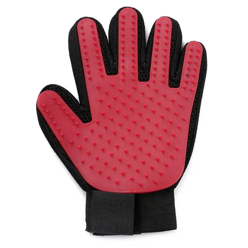 Guanti in silicone per toelettatura animali – rimuovi peli e massaggia