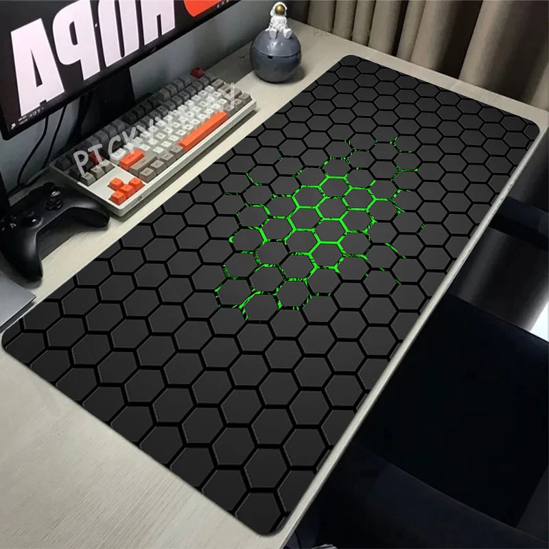 Tappetino per Mouse XXL da Scrivania Design Geometrico Minimal