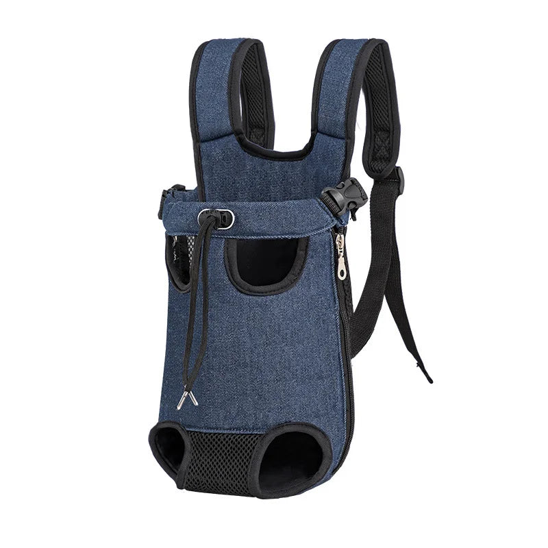 Zaino Esterno per Cani Camuffamento Traspirante, Carrier Viaggio Piccola Taglia