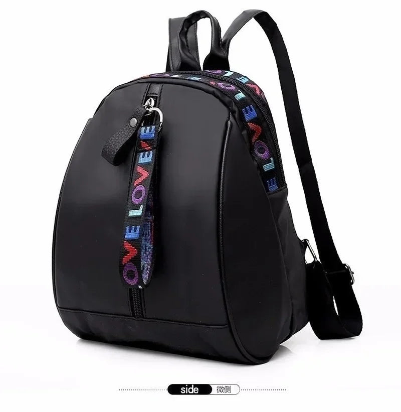 Sac à dos décontracté élégant pour femme, grande capacité, imperméable, pour ordinateur portable, école, voyage