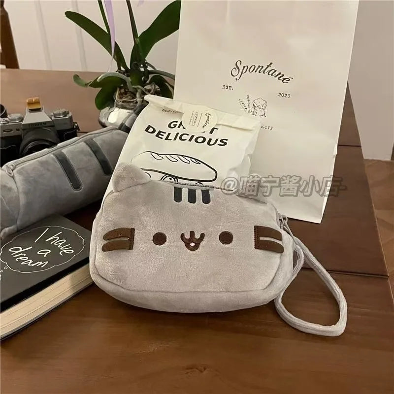 Astuccio a forma di gatto grasso Kawaii – Ampia capacità, portatile