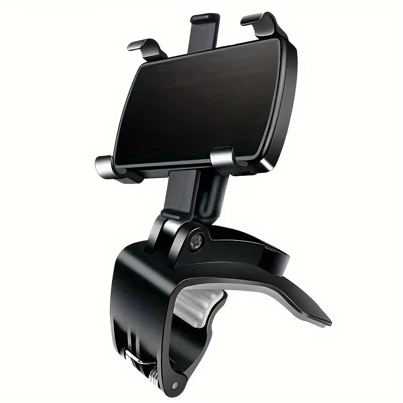Supporto per cellulare da auto rotante 360°, compatibile 4‑7 pollici