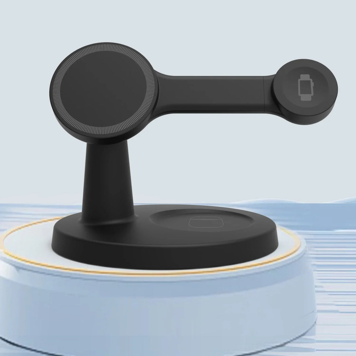 Caricatore wireless 3 in 1 magnetico per iPhone, Apple Watch e AirPods
